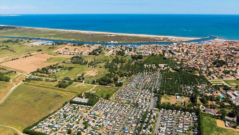 Mobil Home Les Sables Du Midi 4 Etoiles Valras-Plage Exteriér fotografie